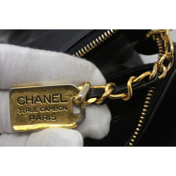 🔥 Chanel Black Quilted Supermodel XL Weekender Tote Bag Pre-Owned 🔥 - Picture 13 of 16